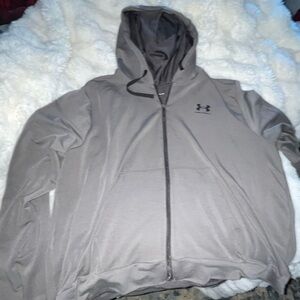 Under Armour Charcoal Full-Zip Jacket 2X